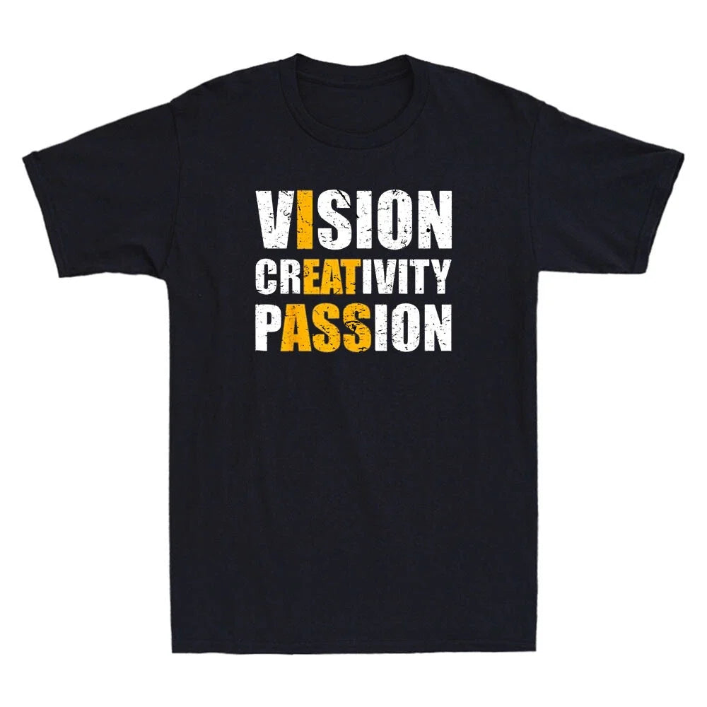 I Eat Ass Vision Creativity Passion Funny Sarcastic Quote Vintage Men's Unisex , , , Long Sleeve Tee
