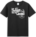 Leave The Gun Take the Cannoli Funny Quote Men's Unisex , , , Long Sleeve Tee