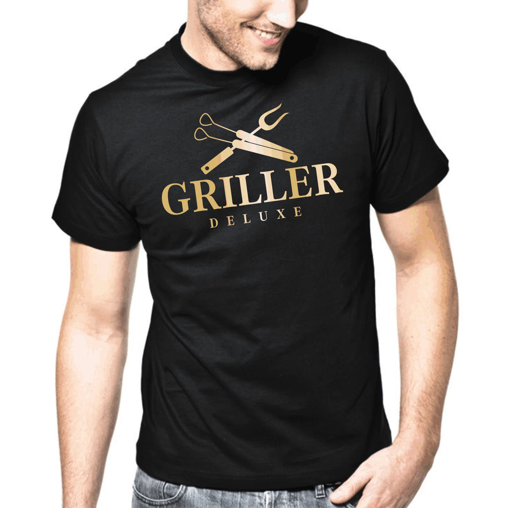 Griller Deluxe Funny Quotes Gift Humor Comedy Fun Quote T-Shirt