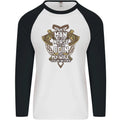 Funny Viking Wife Quote Wedding Anniversary Mens L/S Baseball T-Shirt
