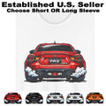DigiRods Scion FR-S FRS Rear View Cartoon Car T Shirt