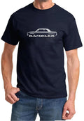 AMC Rambler Classic Car Design Tshirt NEW FREE SHIP Unisex , , , Long Sleeve Tee