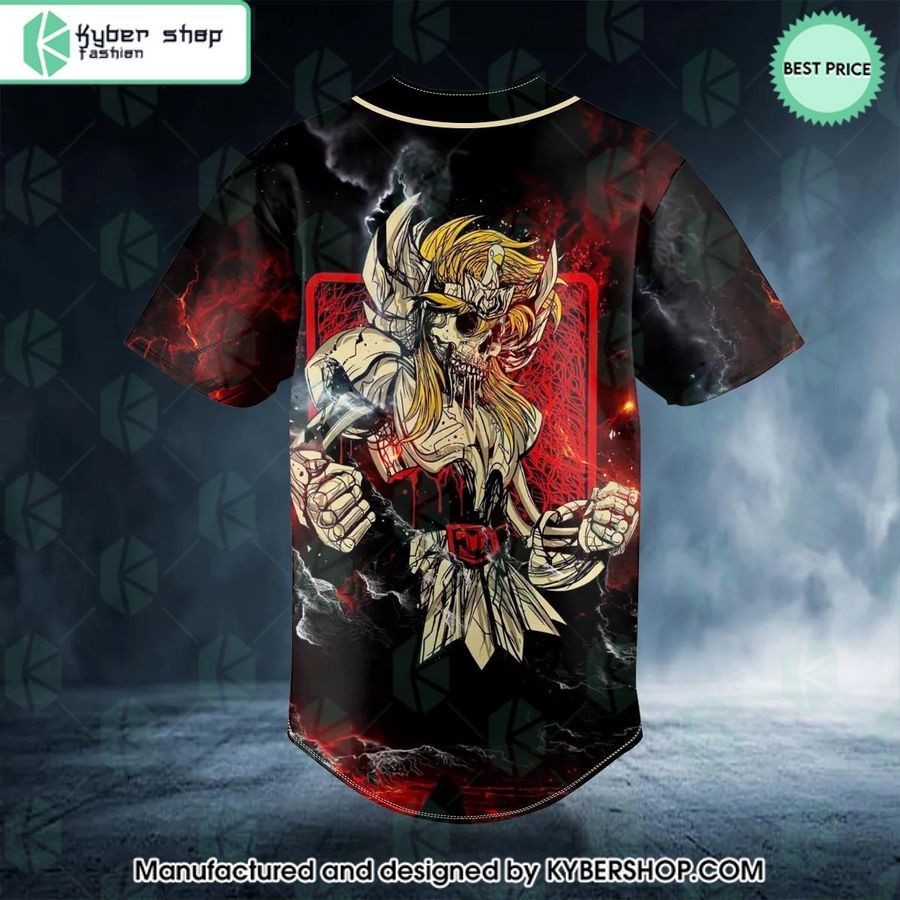 Saint Seiya Athena Skull CUSTOM Baseball Jersey