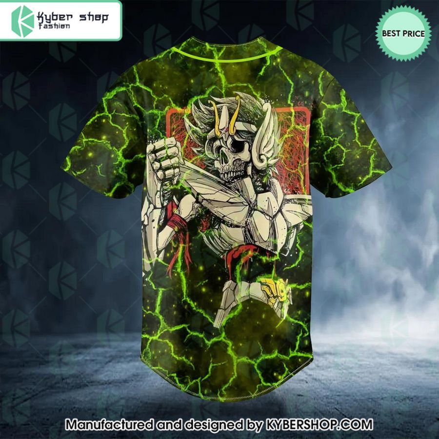 Saint Seiya Pegasus Seiya Skull CUSTOM Baseball Jersey