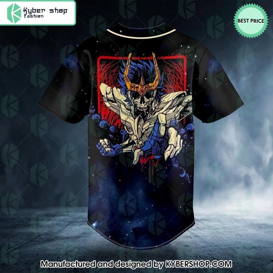Saint Seiya Phoenix Ikki Skull CUSTOM Baseball Jersey