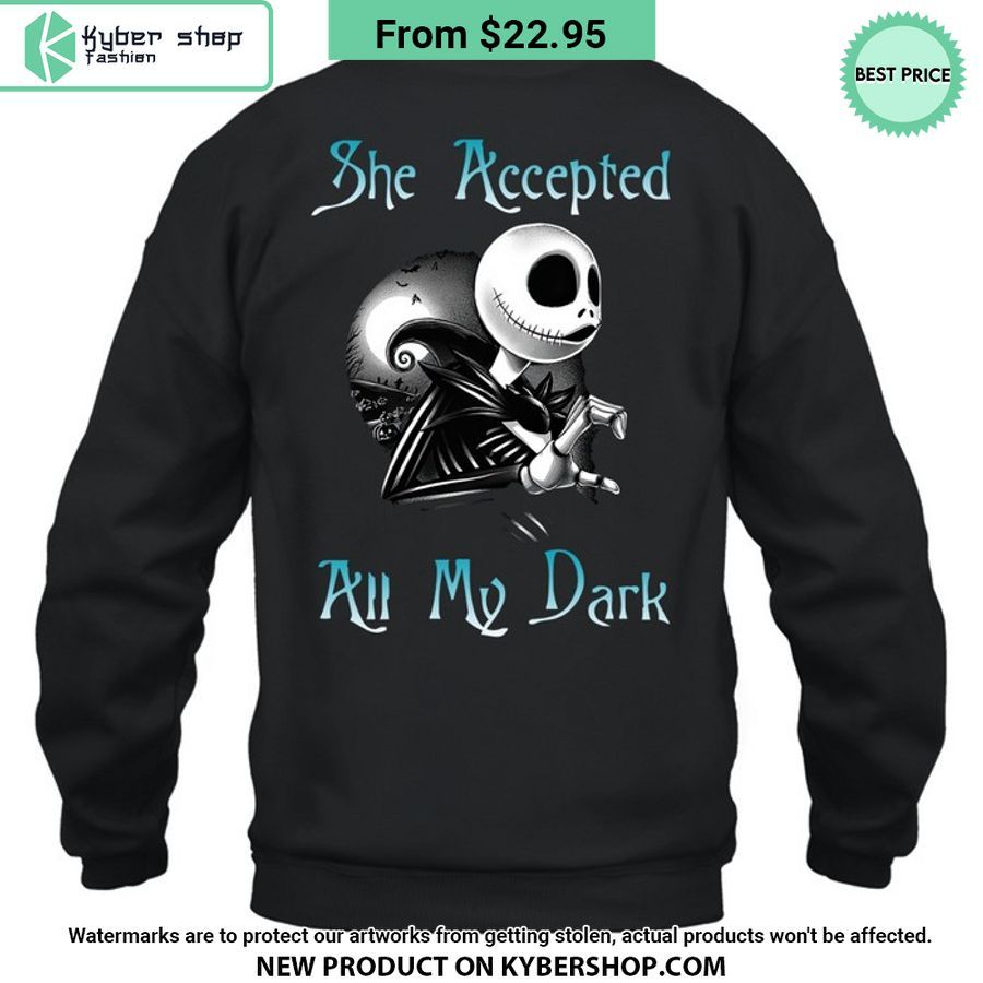 Sally Nightmare Before Christmas He Sees All My Light Hoodie