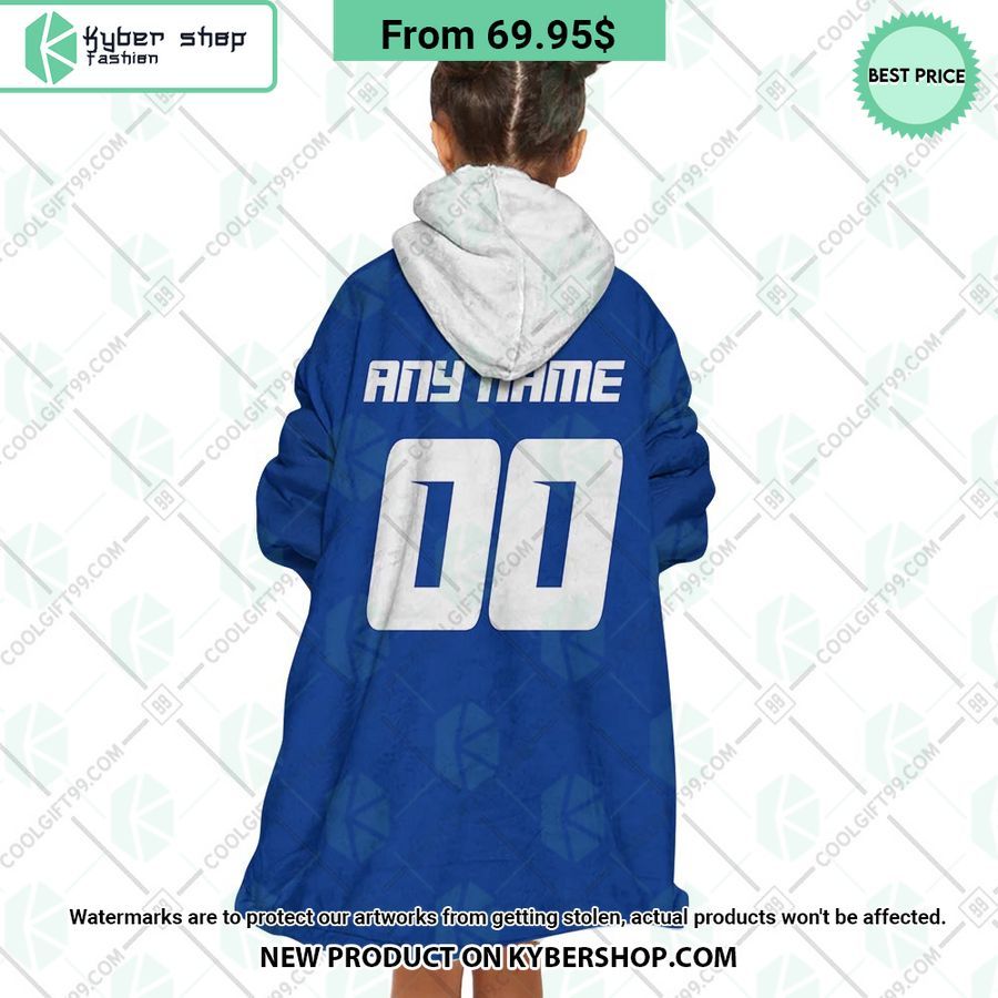 Samoa Rugby Home Jersey Rugby World Cup 2023 CUSTOM Blanket Hoodie