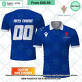 Samoa Rugby Home Jersey Rugby World Cup 2023 CUSTOM Polo Shirt