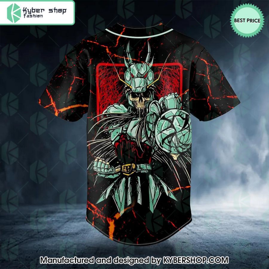 Samurai Dragon Skull CUSTOM Baseball Jersey