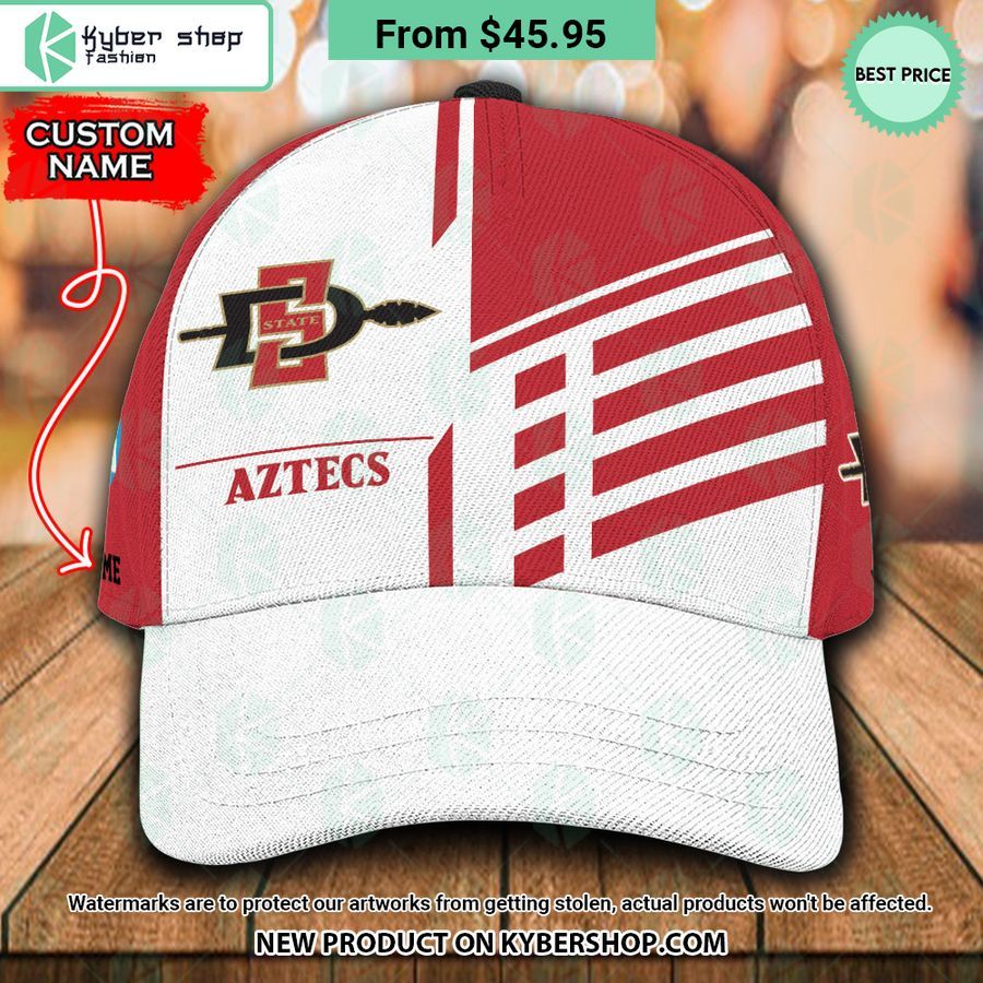San Diego State Aztecs CUSTOM Polo Shirt, Cap