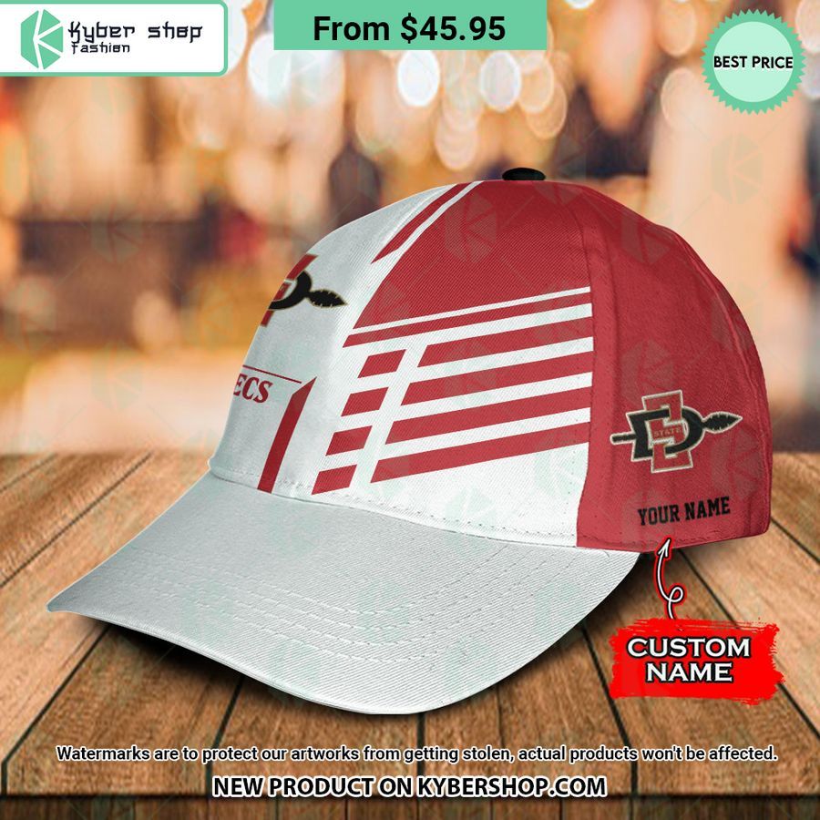 San Diego State Aztecs CUSTOM Polo Shirt, Cap