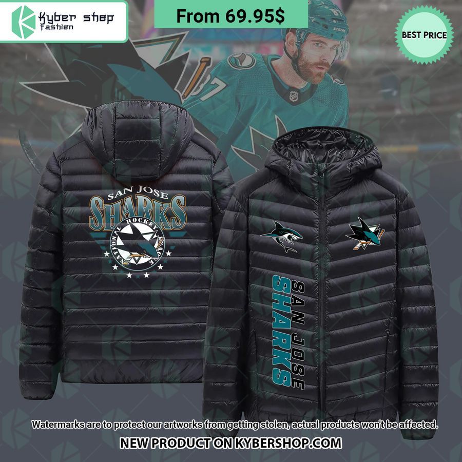 San Jose Sharks Sideline Down Jacket