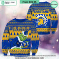 San Jose State Spartans Grinch Christmas Sweater