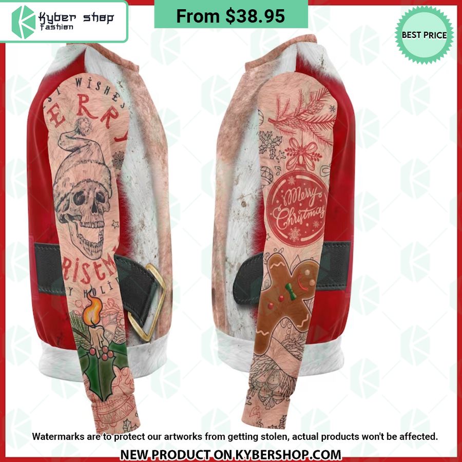 Santa Claus hairy chest Sweatshirt