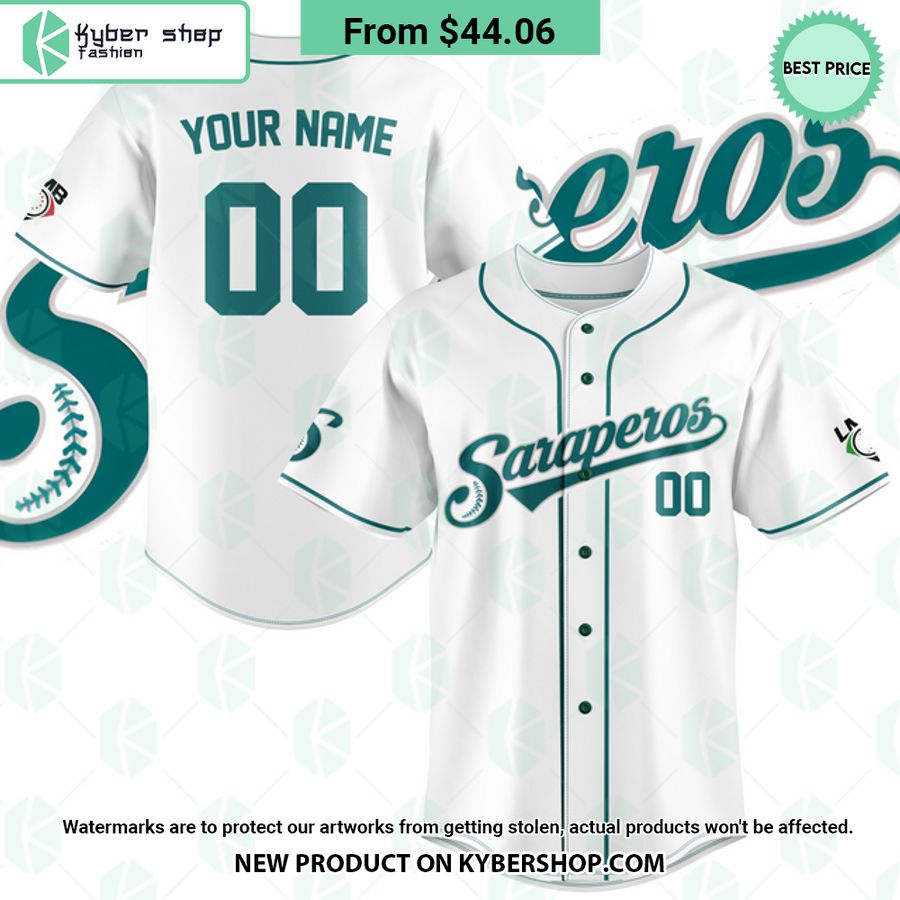 Saraperos de Saltillo LMB CUSTOM Baseball Jersey