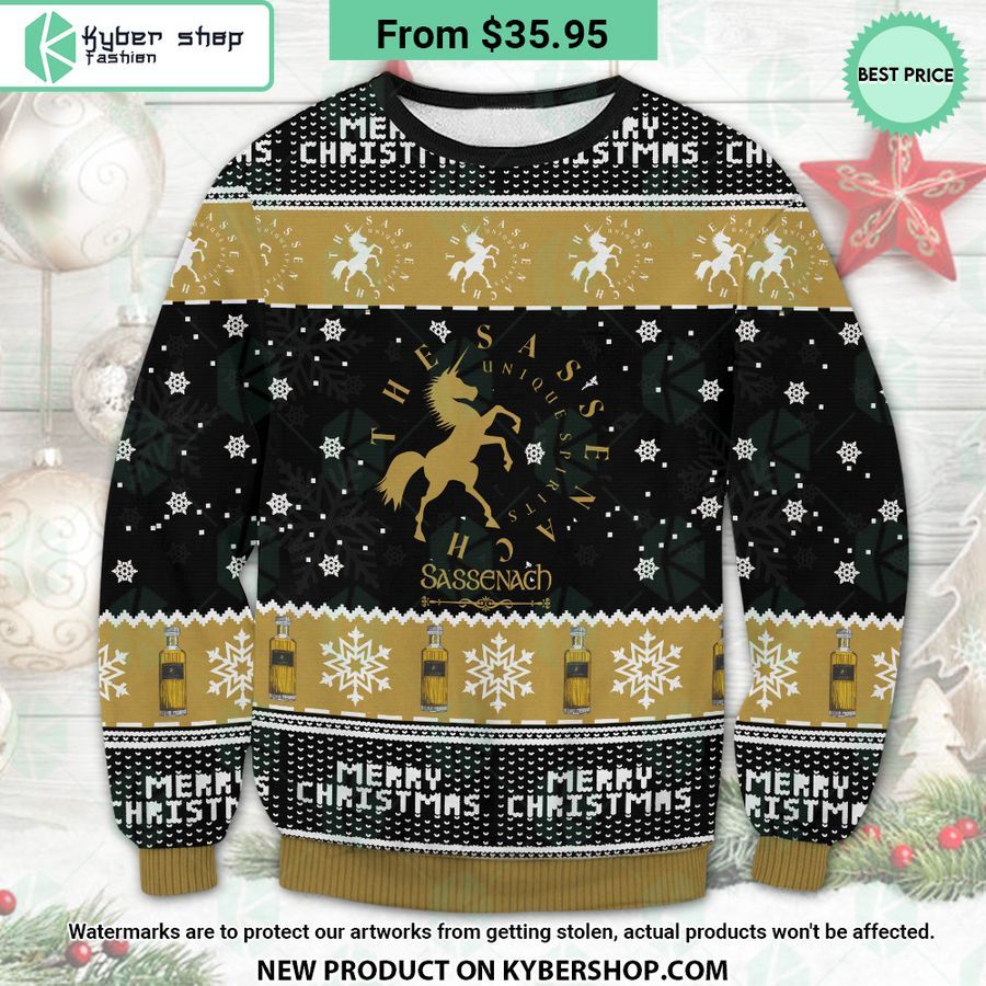 Sassenach Whisky Christmas Sweater
