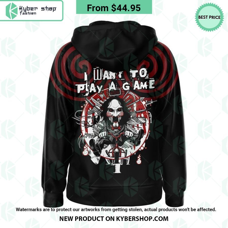Saw X I want to play a game Hoodie
