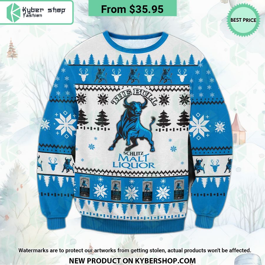 Schlitz Malt Liquor Sweater