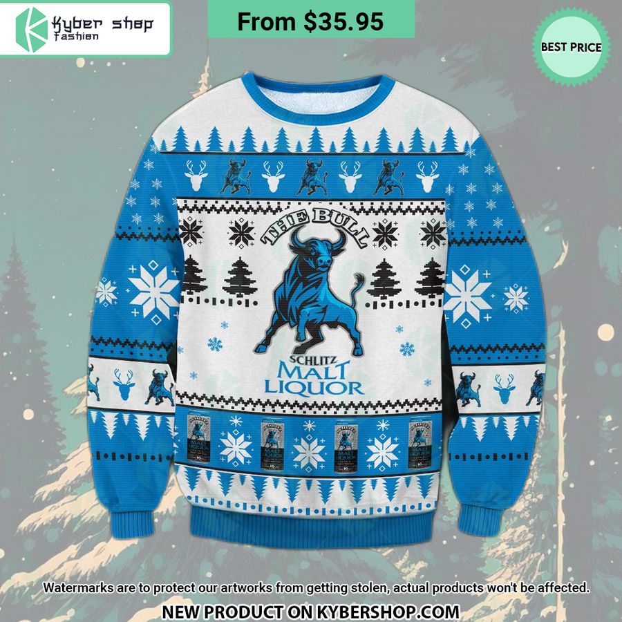 Schlitz Malt Liquor Sweater