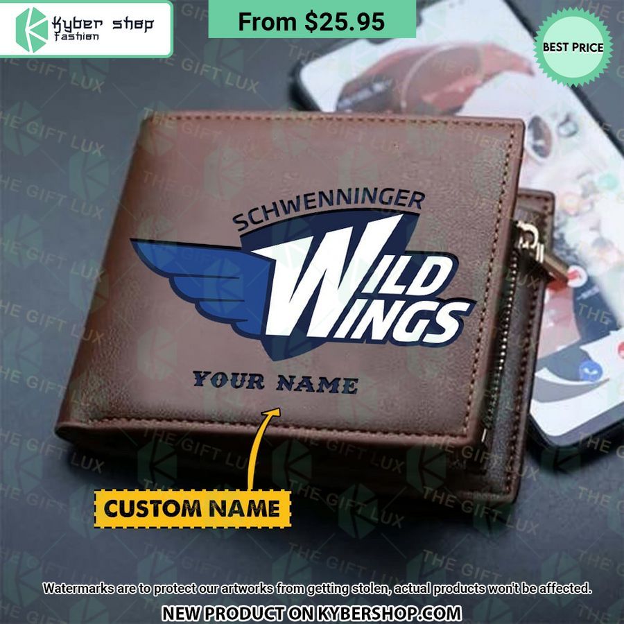 Schwenninger Wild Wings CUSTOM Leather Wallet