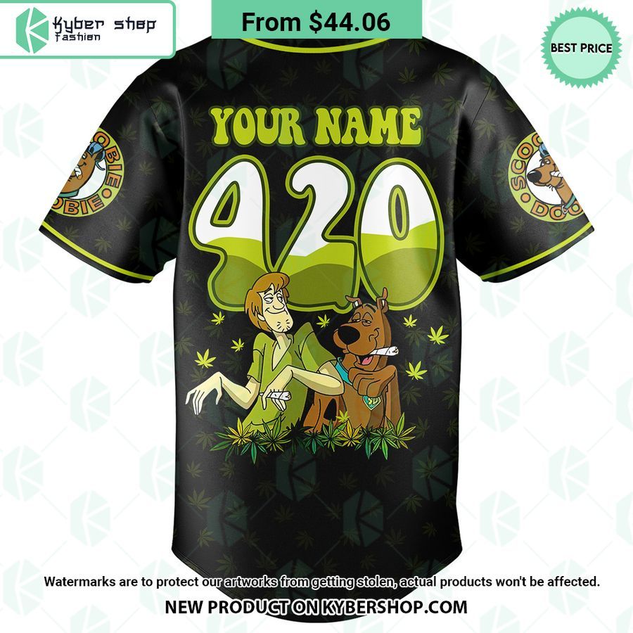 Scoobie Doobie Shaggy Rogers Weed CUSTOM Baseball Jersey