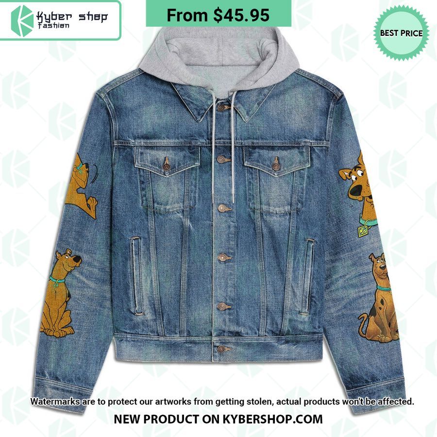 Scooby-Doo Is My Spirit Animal Hooded Denim Jacket