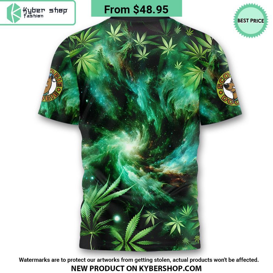 Scooby Doo Puff Puff Pass Weed galaxy Pajamas Set