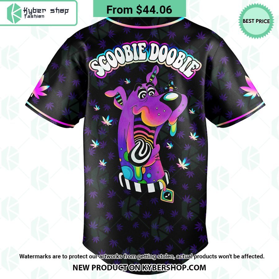 Scooby Doobie Tie Dye Baseball Jersey