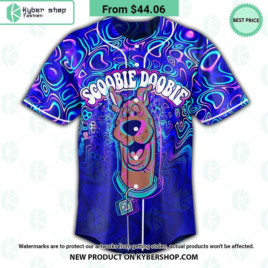 Scooby Doobie Trippy Weed CUSTOM Baseball Jersey