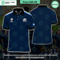 Scotland Rugby World Cup France 2023 Polo Shirt