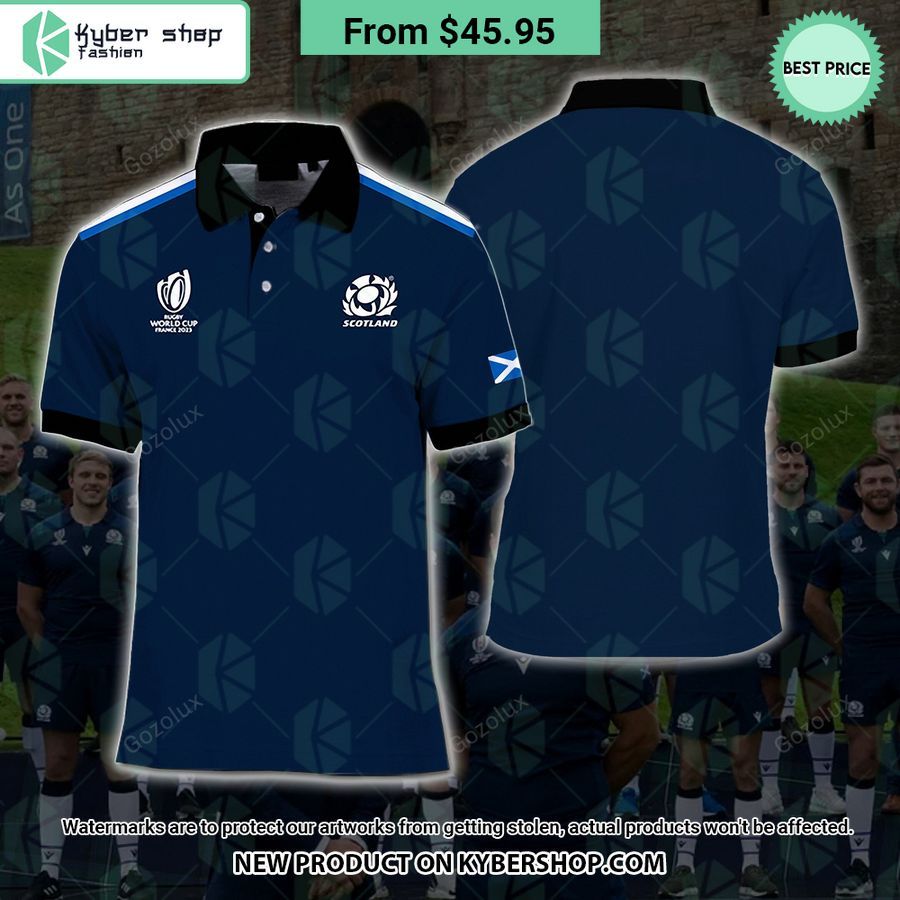 Scotland Rugby World Cup France 2023 Polo Shirt