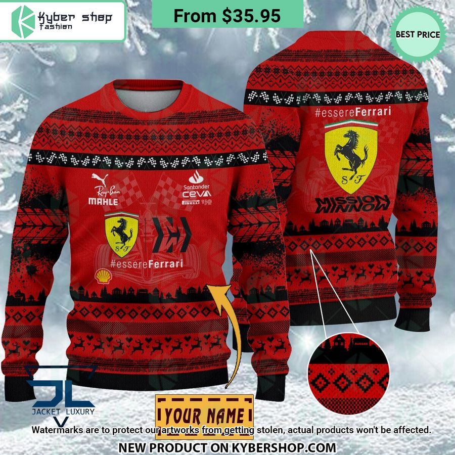 Scuderia Ferrari CUSTOM Sweater