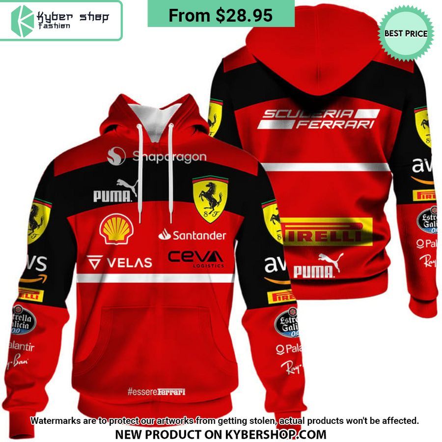Scuderia Ferrari Formula 1 Hoodie, Shirt