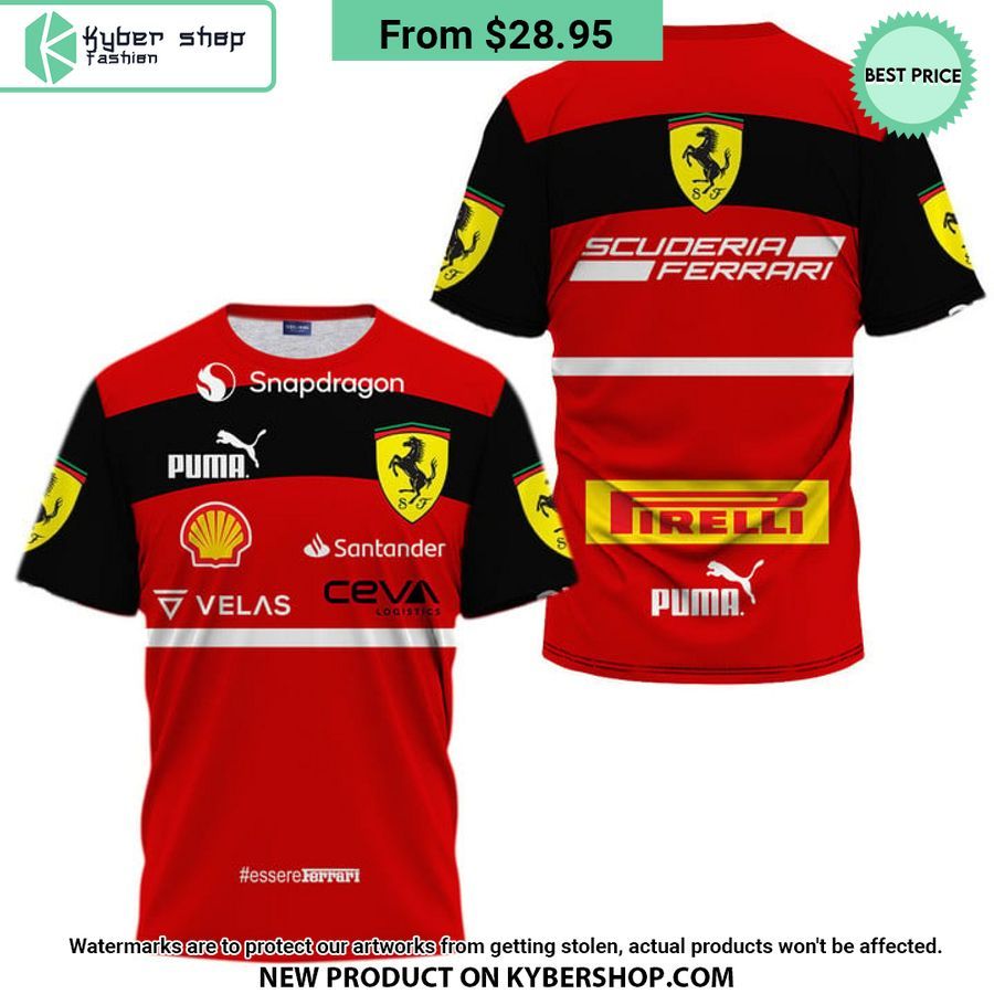 Scuderia Ferrari Formula 1 Hoodie, Shirt