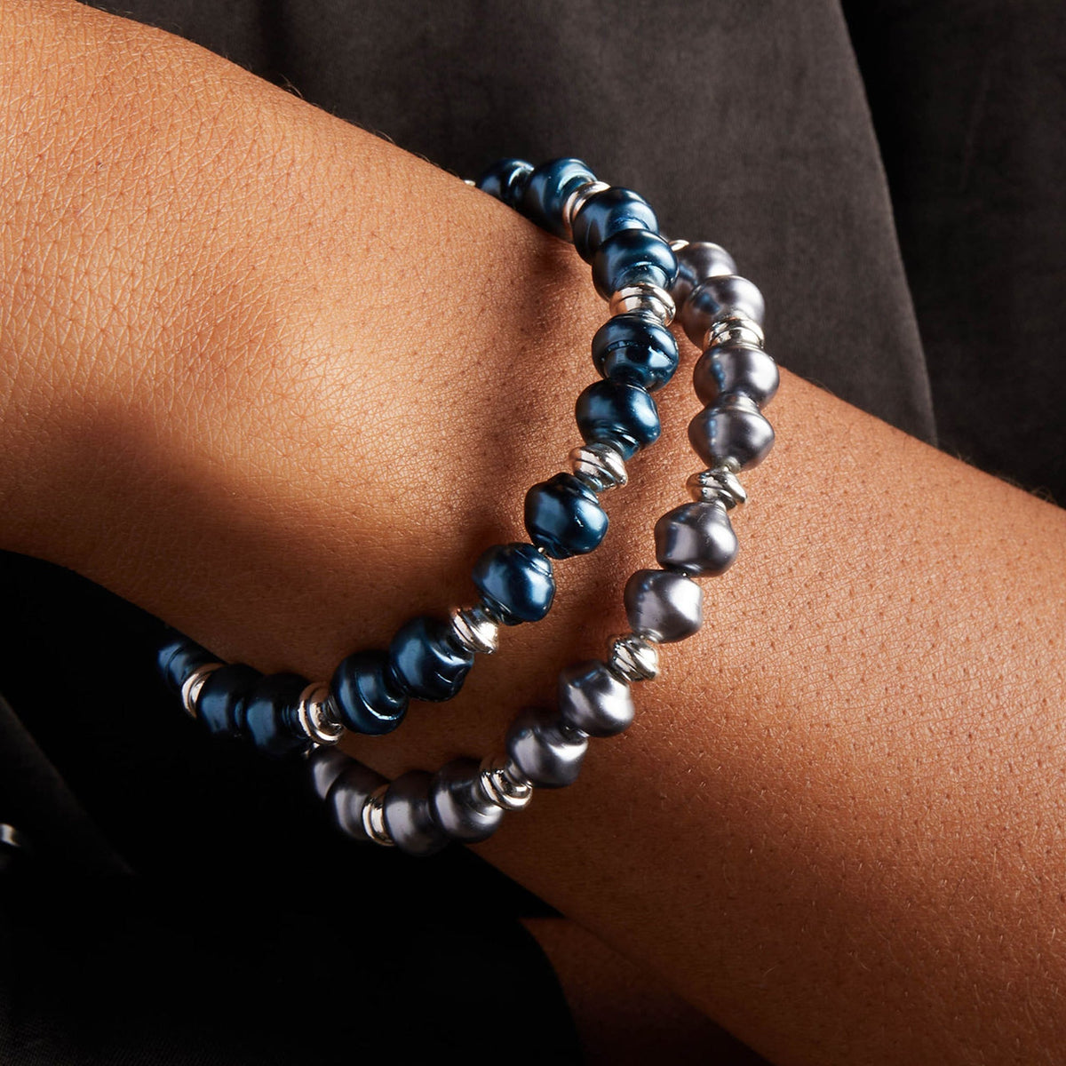 Sea Sultry Cuff Bracelet Deep Ocean Blue T-Shirts