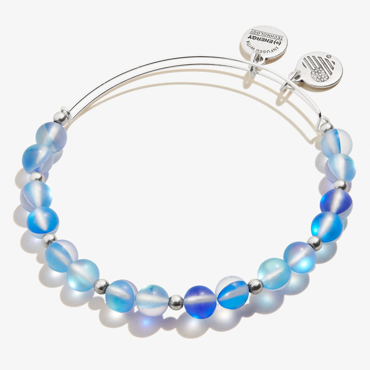 Seaglass Beaded Bangle Nautical Blue T-Shirts