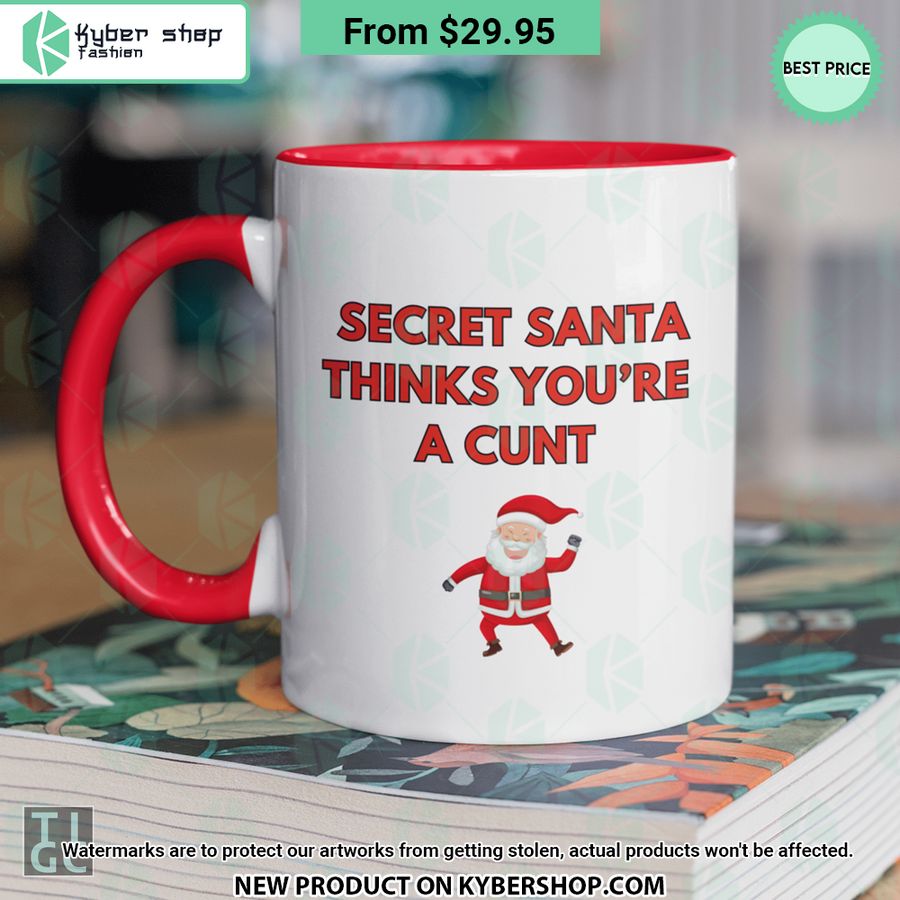 Secret Santa Thinks You’re a Cunt Mug