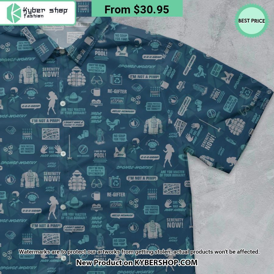 Seinfeld Memorable Moments Pop Culture Hawaiian Shirt