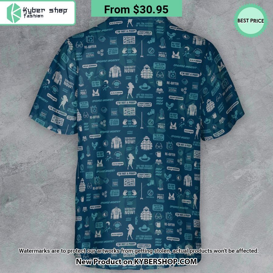 Seinfeld Memorable Moments Pop Culture Hawaiian Shirt
