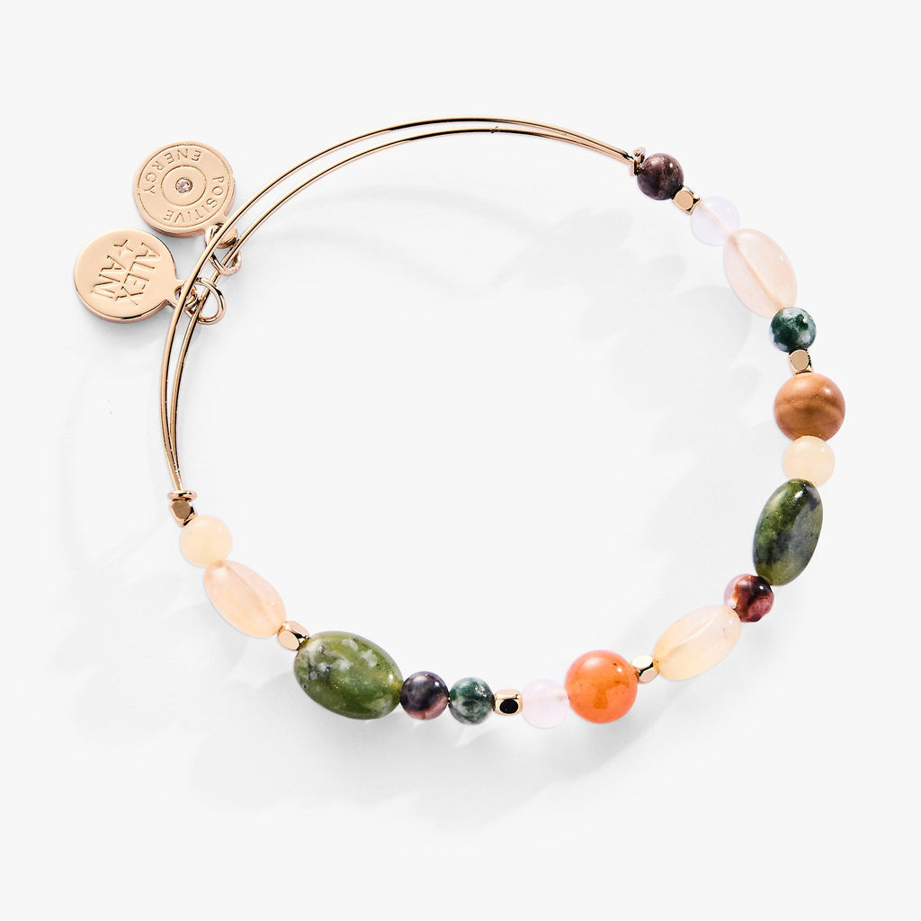 Nugget Semi Precious Beaded Bangle T-Shirts