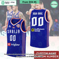 Serbia FIBA Basketball World Cup 2023 CUSTOM Basketball Jersey