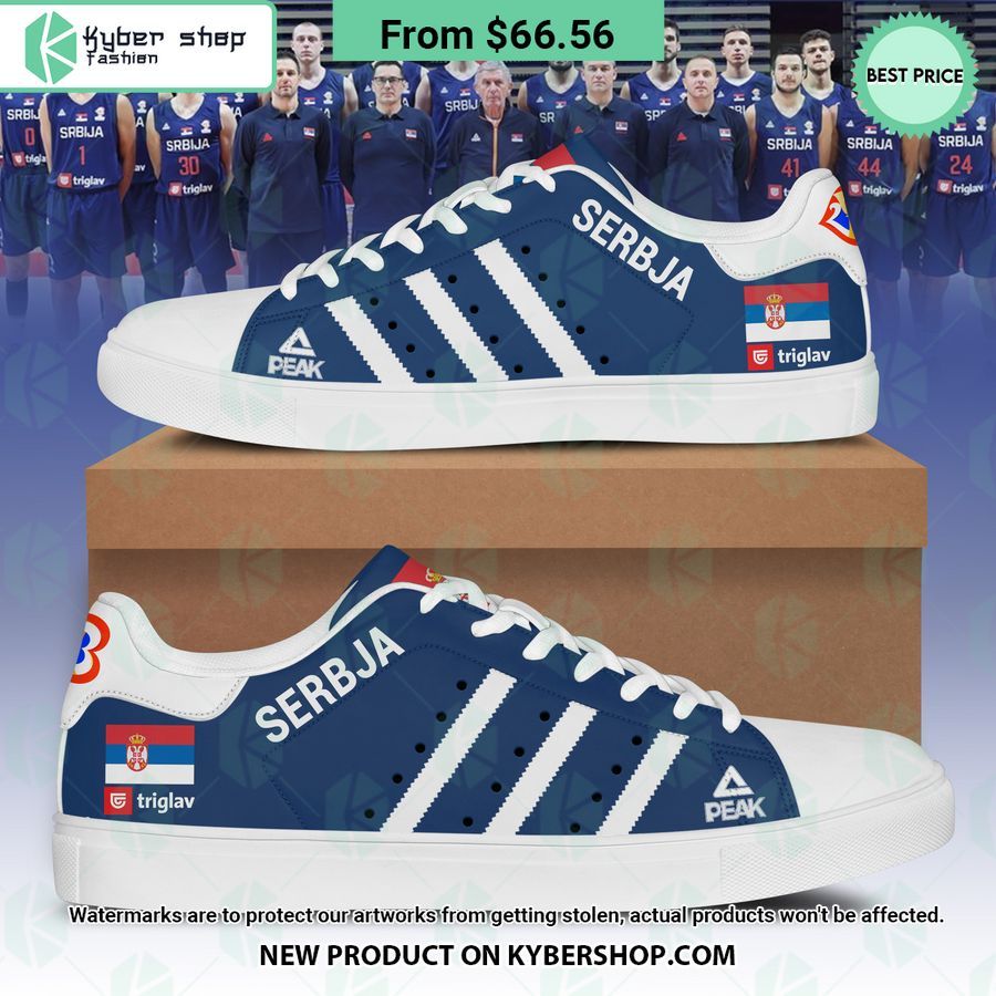 Serbia FIBA Basketball World Cup 2023 Stan Smith Shoes