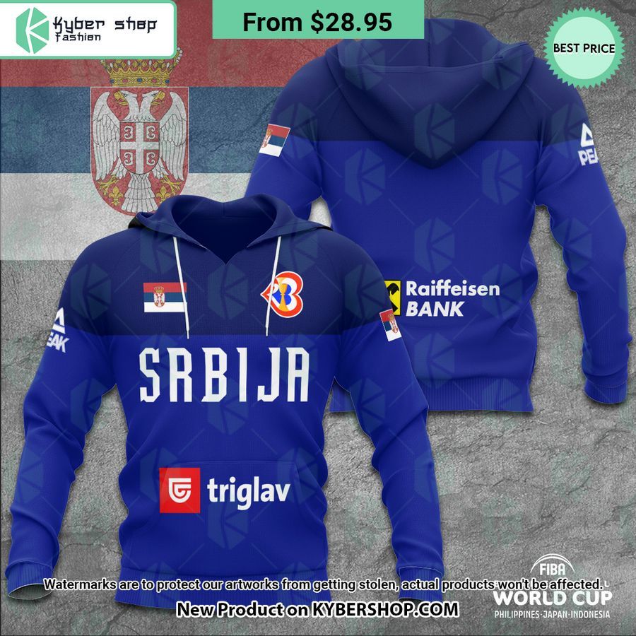 Serbia Men’s National Basketball World Cup 2023 T Shirt