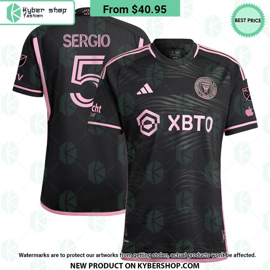Sergio Busquets 5 Inter Miami Soccer Jersey