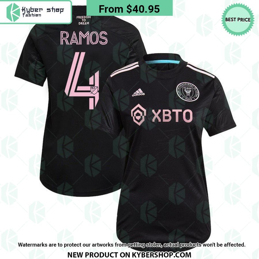 Sergio Ramos 4 Inter Miami Soccer Jersey