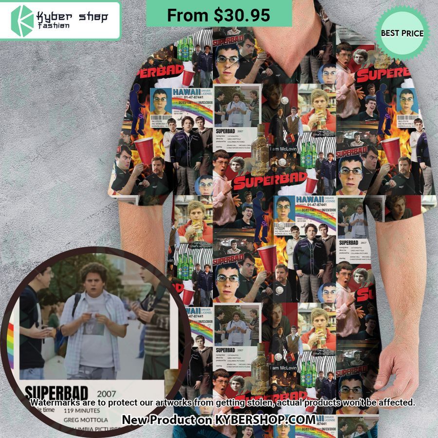 Seth Evan McLovin Superbad Hawaiian Shirt
