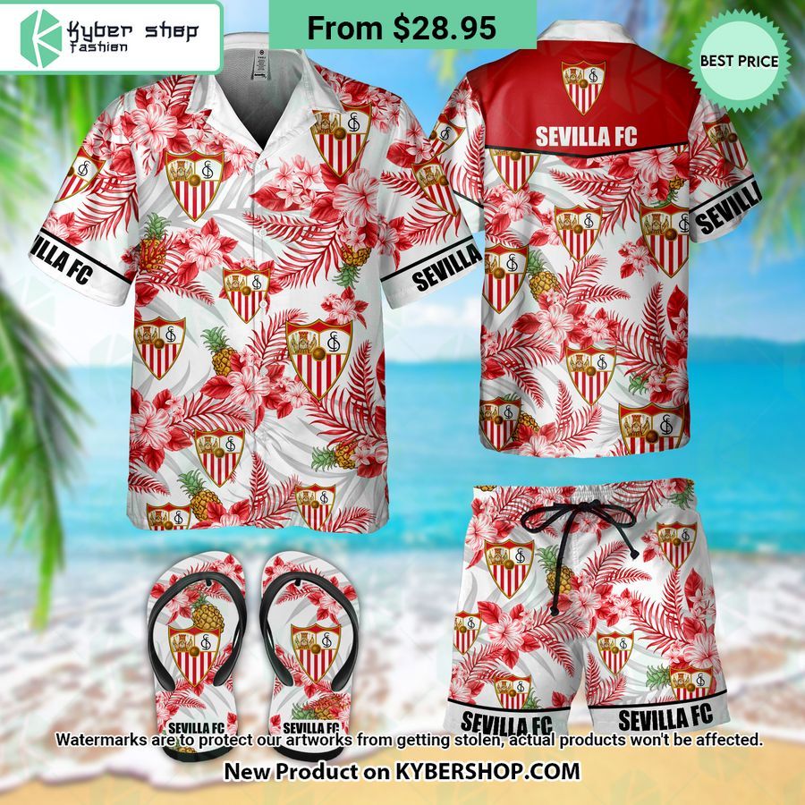 Sevilla FC Hawaiian Shirt