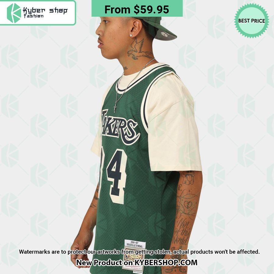 Shaquille O Neal Los Angeles Lakers 34 Off Court Basketball Jersey