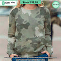Shih Tzu Camo Sweatshirt