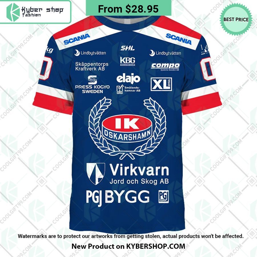 SHL IK Oskarshamn Home jersey Shirt, Hoodie